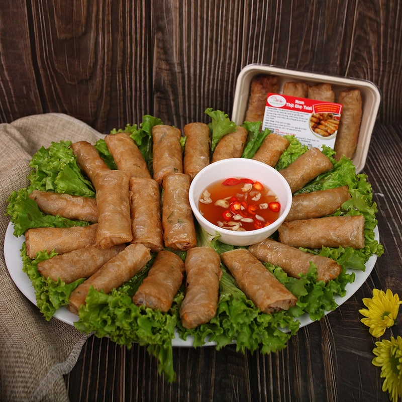 Nem thịt ghẹ tươi 450g/hộp 10c