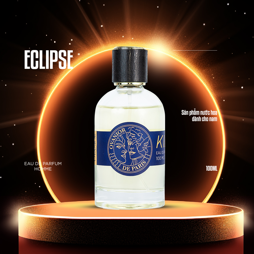 Ovanior Nước Hoa Kill 208 Phiên Bản Eclipse (Nhật Thực) - Hương Thơm Quyến Rũ Mạnh Mẽ Tự Tin Hiện Đại - Nam