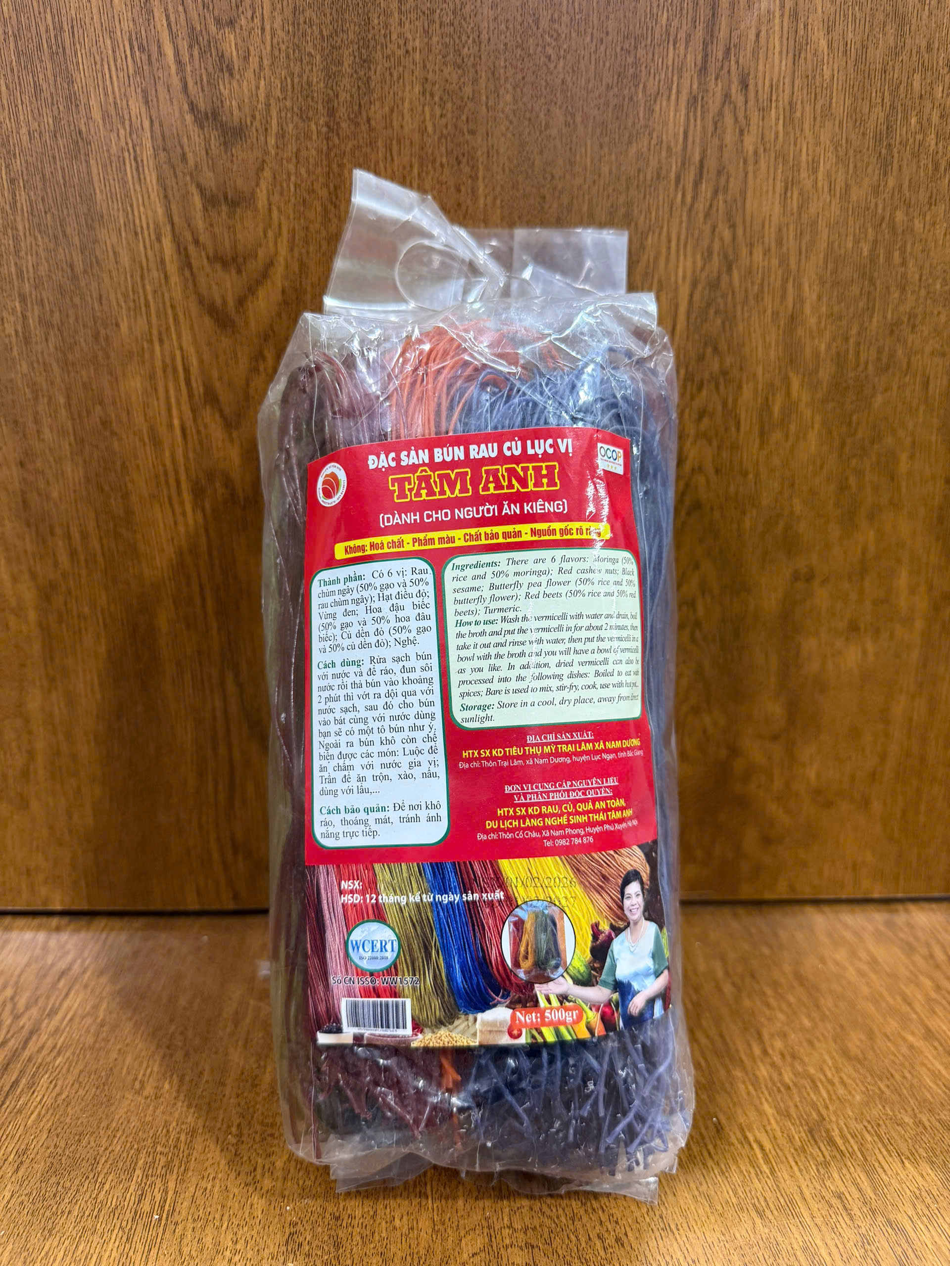 Bún rau củ lục vị dành cho người ăn kiêng