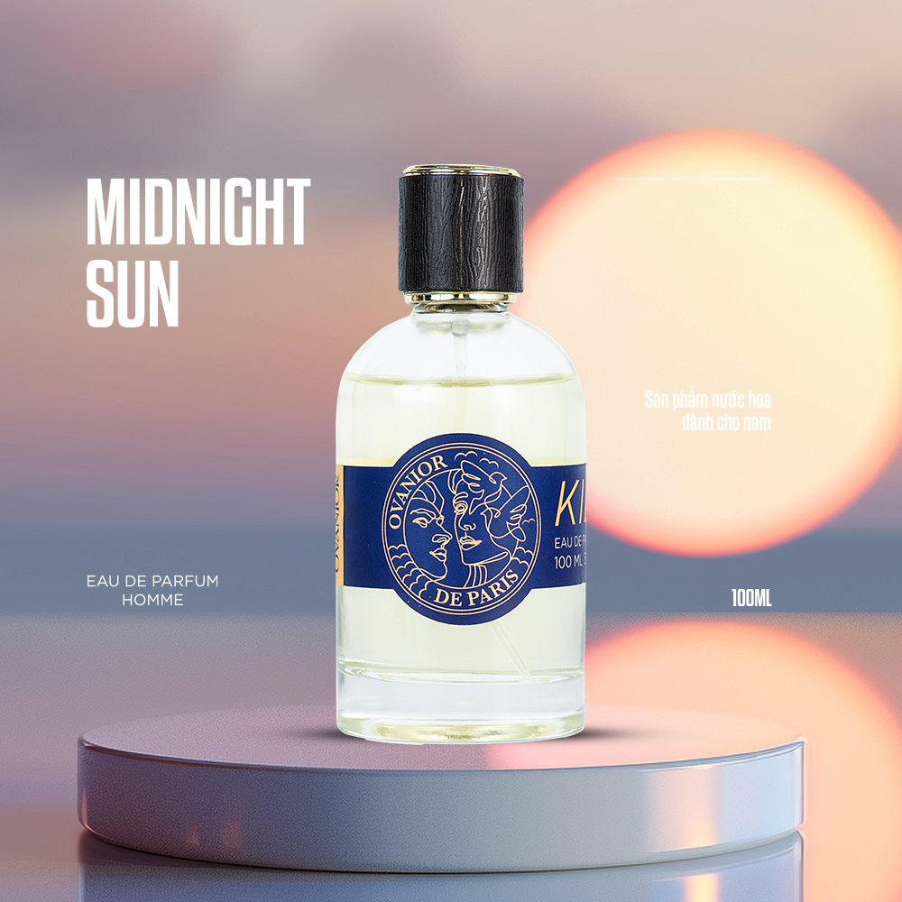 Ovanior Nước Hoa Kill 212 Dành Cho Nam - Phiên Bản Midnight Sun (Mặt Trời Trong Đêm) - Hương Thơm Quyến Rũ Nam Tính