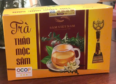 Trà thảo mộc sâm (dạng túi lọc)