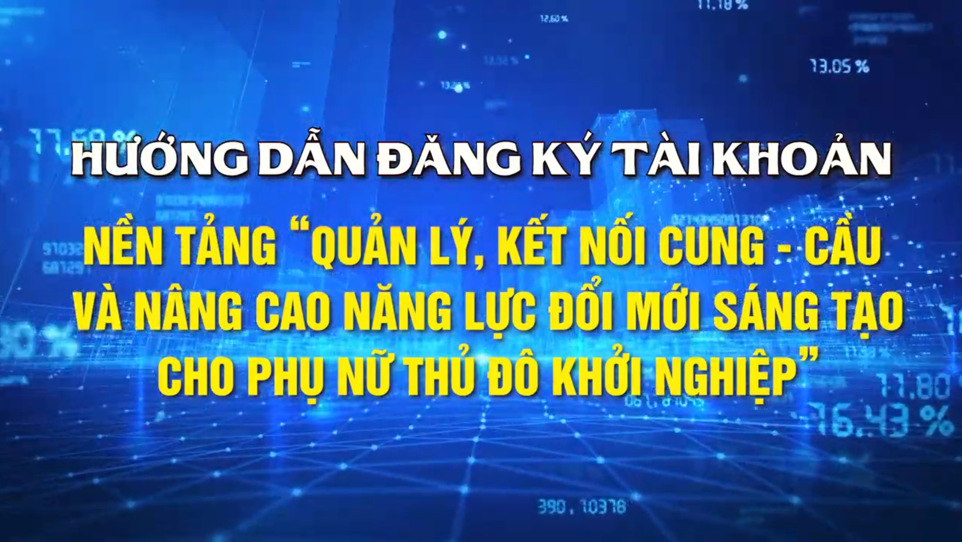 Hướng dẫn đăng ký tài khoản