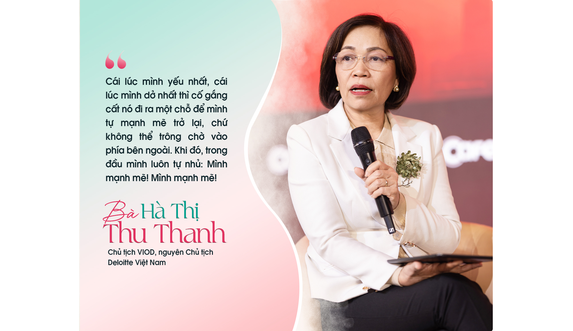 Madam Hà Thị Thu Thanh - từ cô văn thư Bộ Tài Chính đến Chủ tịch Kiểm toán Big 4 và biểu tượng truyền cảm hứng
