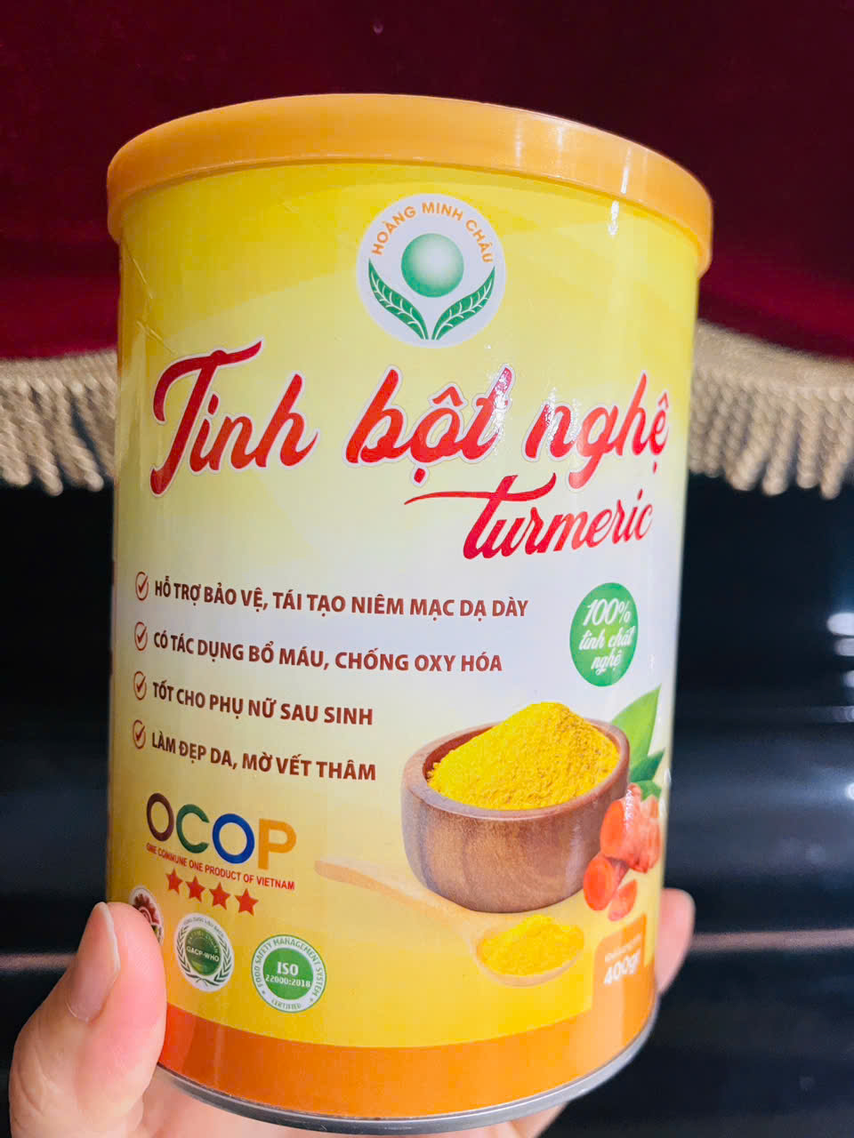 Tinh bột nghệ 400gr