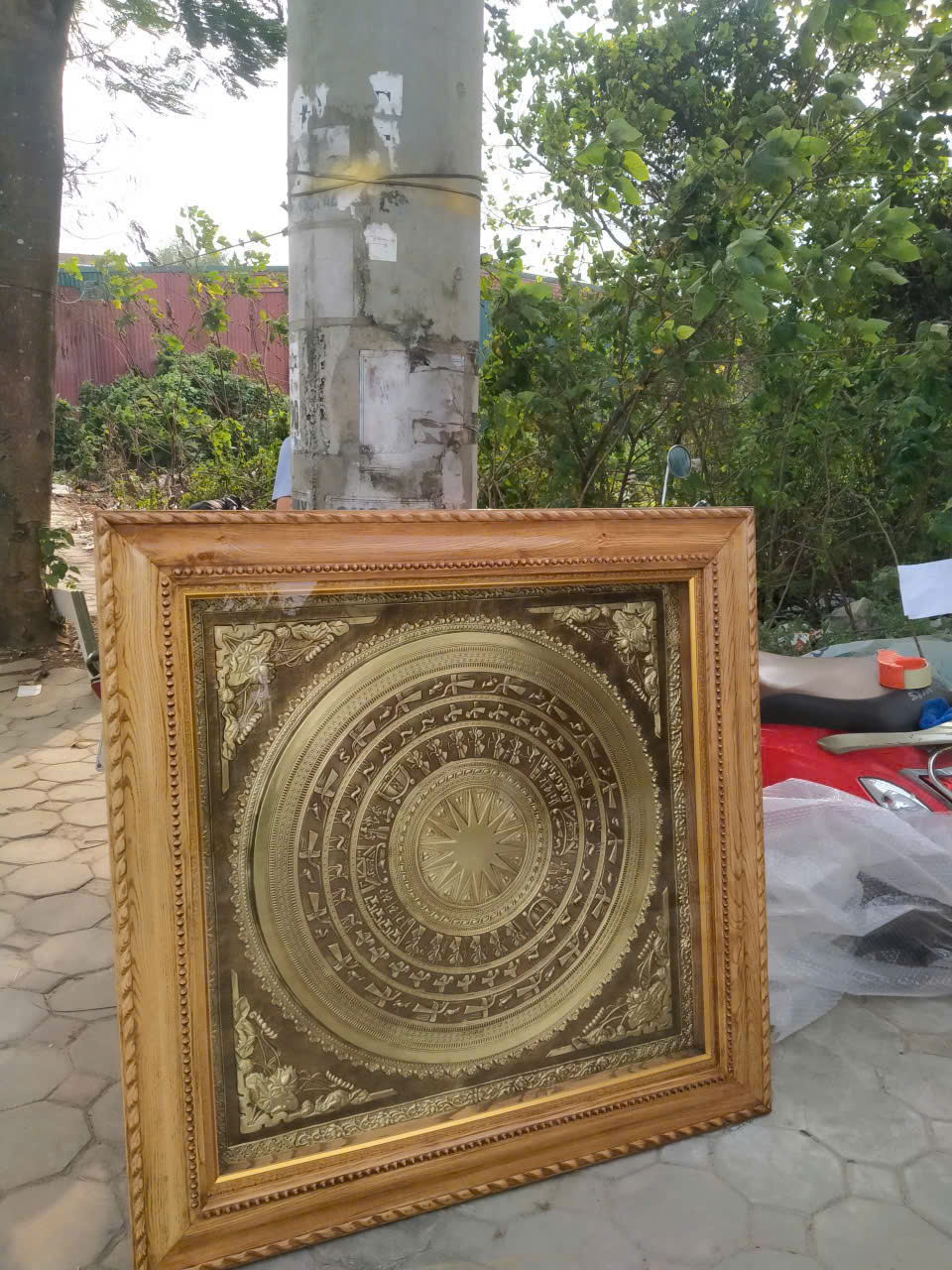 Tranh trống đồng