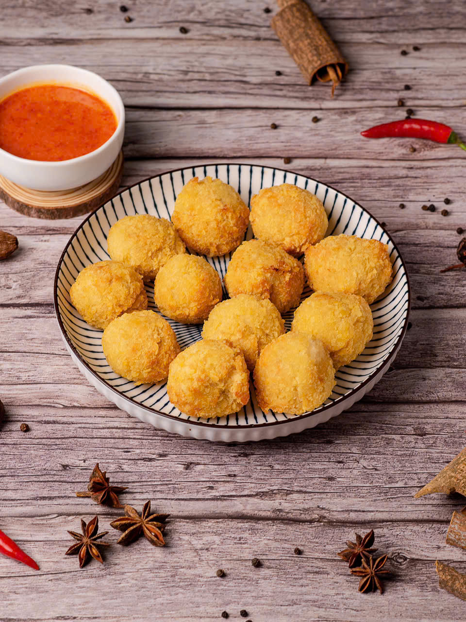 Gà viên phomai túi 12 viên