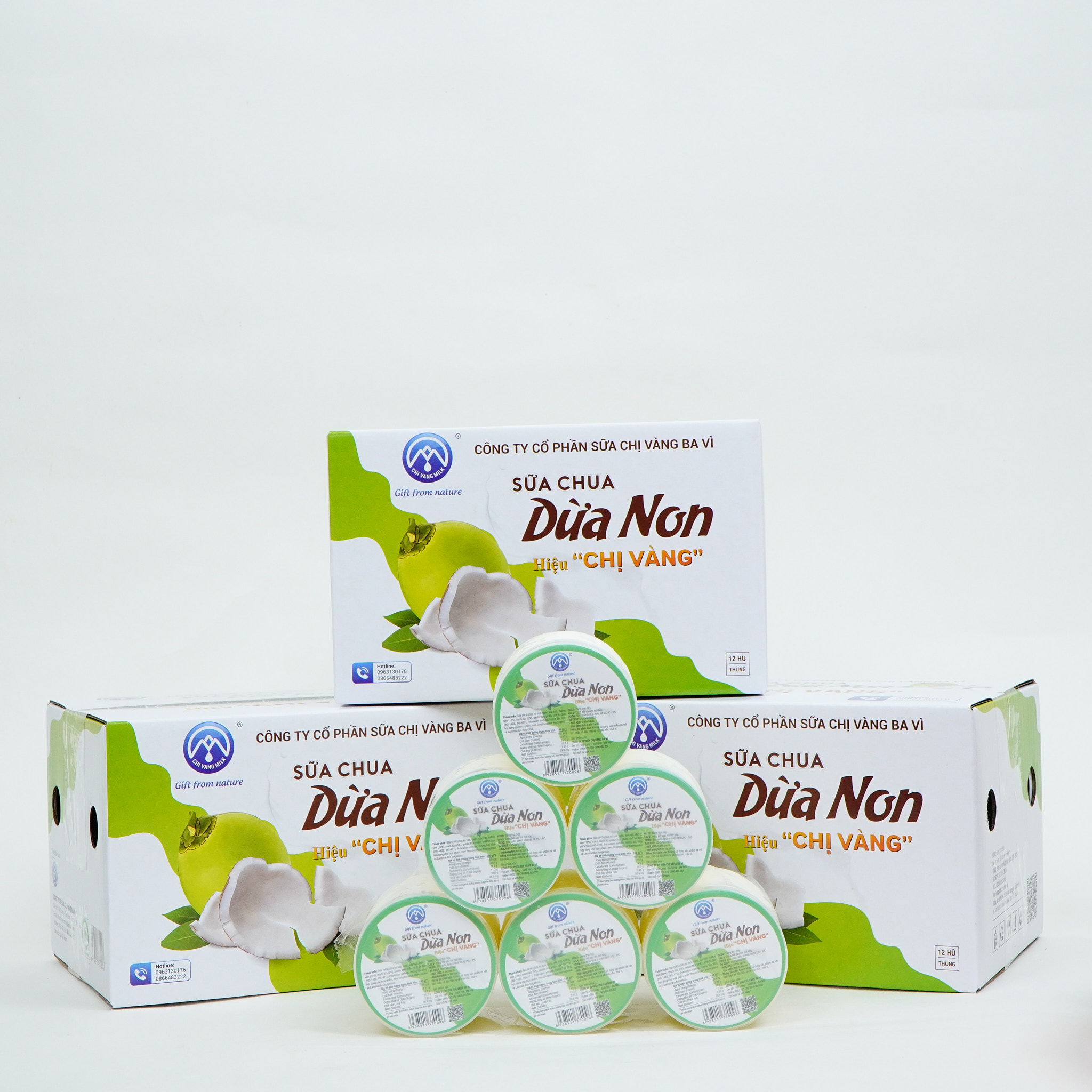 SỮA CHUA DỪA NON