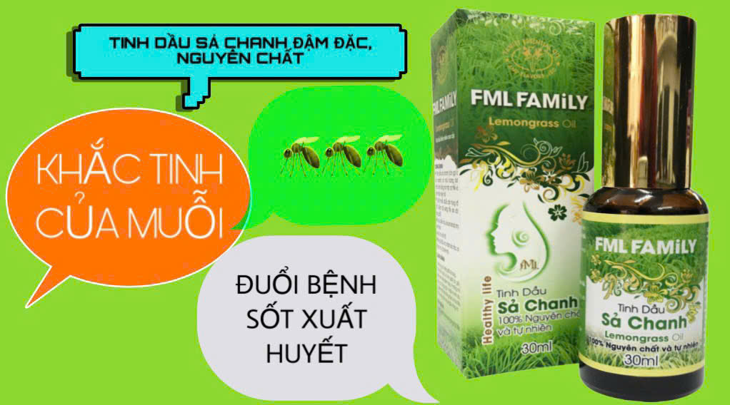 TINH DẦU SẢ CHANH ĐẬM ĐẶC ĐUỔI MUỖI, LÀM THƠM, THANH LỌC KHÔNG KHÍ