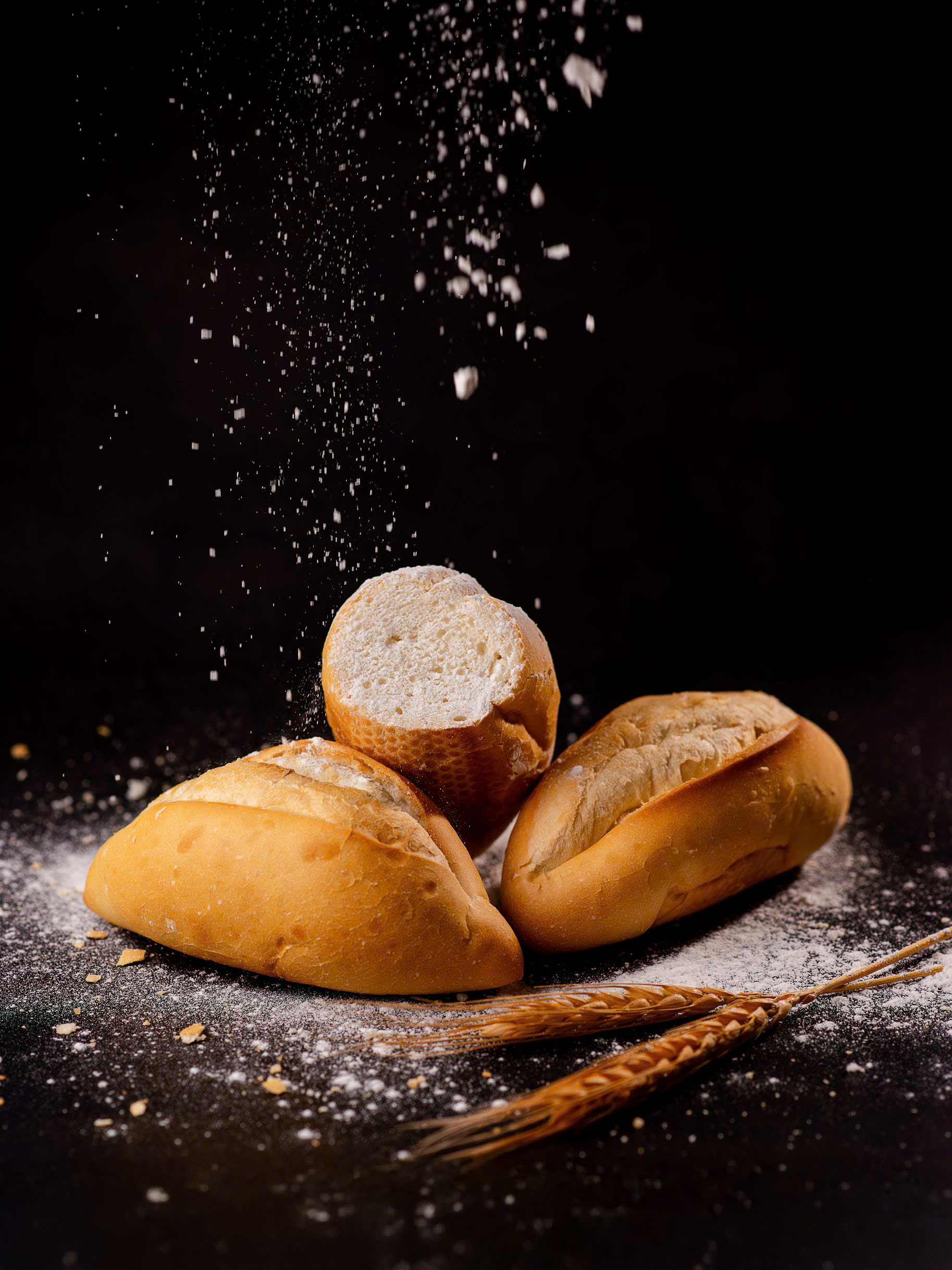 Bánh mì gạo tẻ nguyên cám túi 5c