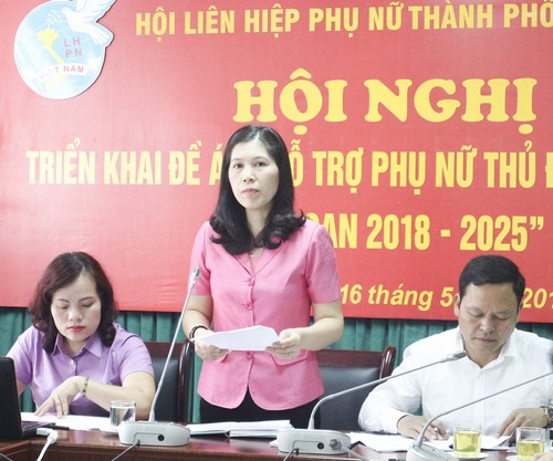 Hướng dẫn thực hiện Đề án "Hỗ trợ phụ nữ khởi nghiệp"