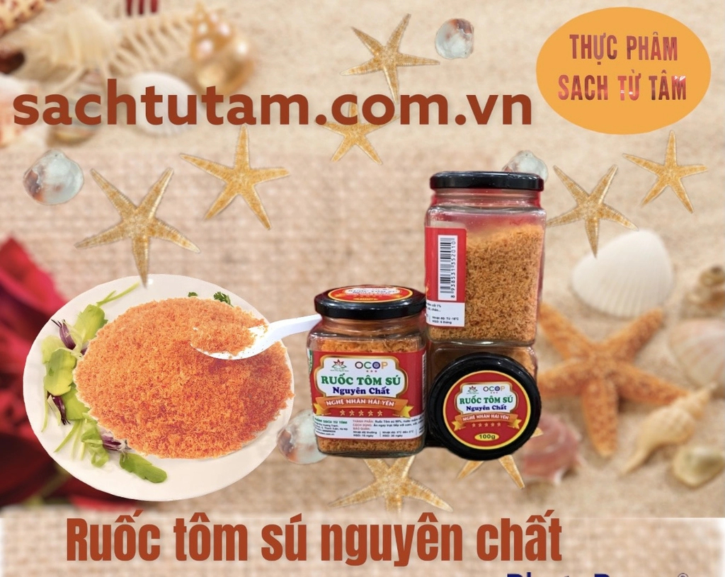 Ruốc tôm sú nguyên chất 100g