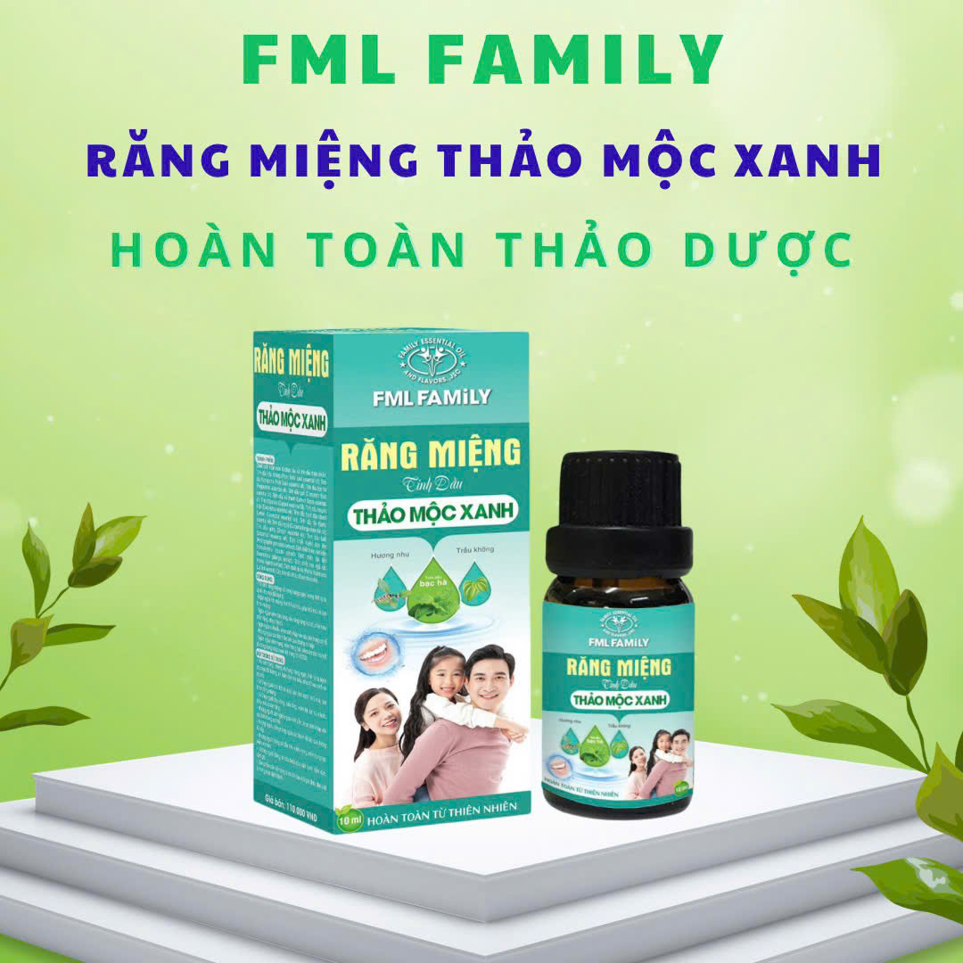 Tinh dầu răng miệng