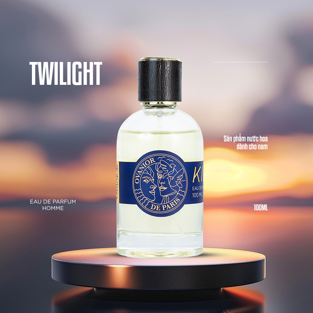 Ovanior Nước Hoa Kill 204 Phiên Bản Twilight (Chạng Vạng) 100ml - Hương Thơm Quyến Rũ Mạnh Mẽ & Bí Ẩn - Nam